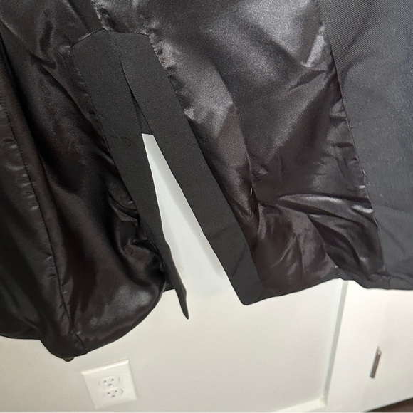 City Chic Size Small/16 Black Longline Blazer Boss Classy Preppy Boardroom - Picture 9 of 9